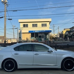 【自社ローン○】レクサス LS460 バージョンC-I 白革サンルーフ！の画像