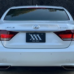 【自社ローン○】レクサス LS460 バージョンC-I 白革サンルーフ！の画像