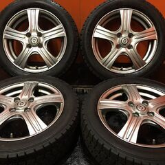 【GOODYEAR ICENAVI7 165/60R15】スタッドレス【VELVA 15インチ 4.5J4HPCD100+45】バリ溝 ハスラー等　(VTG891)