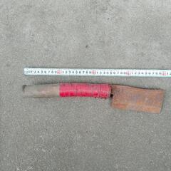 ナタ　使用済み　アウトドア　キャンプファイヤー　護身用の画像