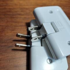 🔌ELECOM　平型トリプルタップ2個セットの画像