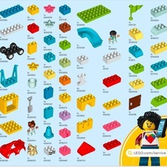 レゴデュプロ　基盤　セットの画像