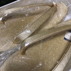 鼻緒色落ち/未使用/和装草履 の画像