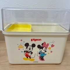 ガラス哺乳瓶5本セット＋哺乳瓶ケース＋ブラシの画像