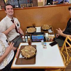 アメリカ人とご飯を食べる! Eat food with an American! - 友達