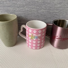 ディズニーコップ3点セットの画像