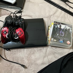 ps3＋ソフト6本＋コントローラー2つ