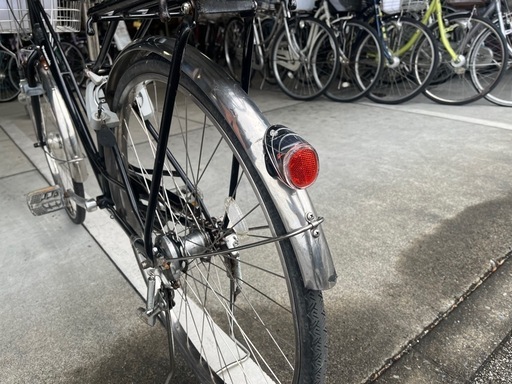 【完売御礼】【大人用】整備済 パナソニック 27型内装3段ギア ヴィアトーレ 中古自転車 黒色 <自転車のオオムラ 静岡店>