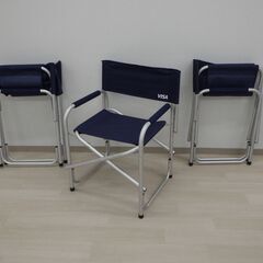 ディレクターズチェア３脚【小金井市民限定】（小金井市再生家具）品番：01-01-01 ※新規優先の画像