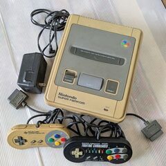 スーパーファミコン　本体他周辺機器
