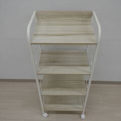 キャスター付きワゴン【小金井市民限定】（小金井市再生家具）品番：01-01-03 ※新規優先の画像