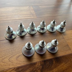 ハロゲンランプ９個セットの画像