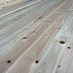 【特価品】ヒノキ 4000×30×105(mm) バラ売り！デッキ、下地、DIYなどに。在庫65本ありますので複数の方へ販売できます。の画像