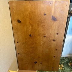 【お譲り先決定！】パイン材テーブルお譲りしますの画像