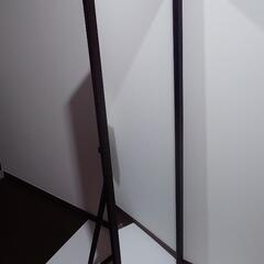 姿見・スタンドミラー（縦150×横45ダークブラウン）