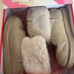 rady ビジュームートンブーツの画像