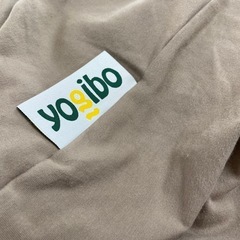 7602 ヨギボー Max マックス グレージュ グレー カバー付き 高さ170cm × 幅70cm 厚み48cm クッションの画像