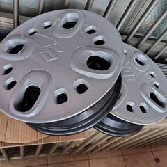 スズキスペーシア純正キャップ付きスチールホイール✕4本の画像