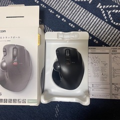 エレコム M-XT2DRBK トラックボールマウス 親指 5ボタ...