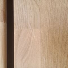 ★ジモティ割あり★  セミダブルベット ナチュラルブラウン H14×D199×W120 クリーニング済み HJ5563の画像