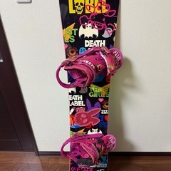 DEATHLABEL デスレーベル スノーボード 板 メンズ DEATH SERIES