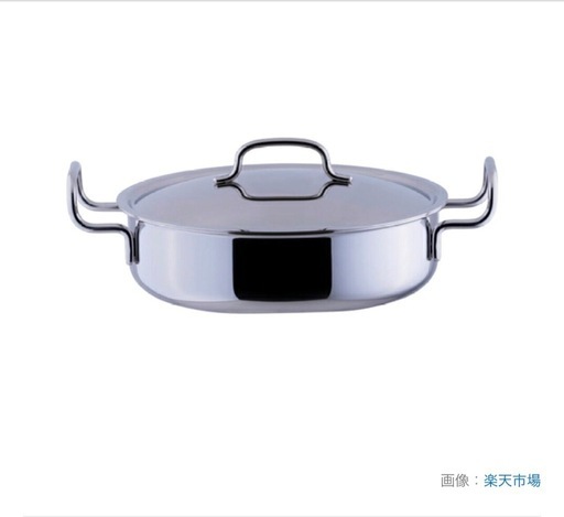 ステンレス鍋　新品未使用　有害物質なし。
ジオプロダクト