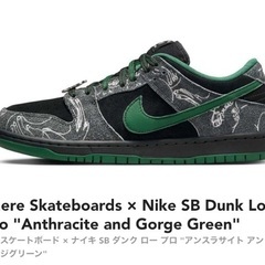 Nike SB Dunk Low Pro "Anthracite and Gorge Green" 26.5センチ