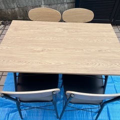 ダイニングテーブルセット美品