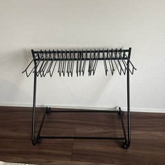 スラックスハンガー パンツハンガー ズボンハンガー 10本掛け　...