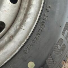 175/80R14 88Q　ブリヂストン ブリザック　スタッドレス　５穴　タイヤホイールセット　４本セットの画像