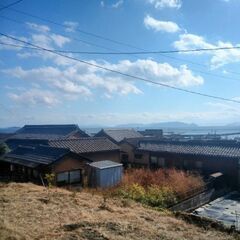 瀬戸内海の見える高台にある古民家