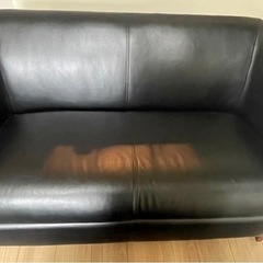 【値下げ】合皮ソファ