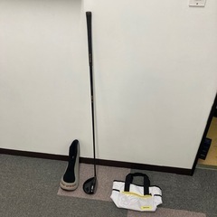 ゴルフ　ドライバーとカバー　サイコバニーミニバック差し上げますの画像