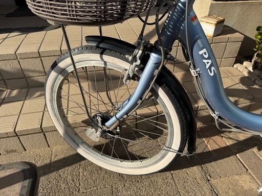 ヤマハ電動自転車20インチ　付属品全てあり　バッテリーも良好　