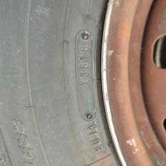 175/80R14 88Q ダンロップウィンターマックス　スタッドレス　TS-01　タイヤホイール４本セットの画像