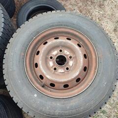 175/80R14 88Q ダンロップウィンターマックス　スタッドレス　TS-01　タイヤホイール４本セットの画像