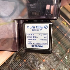 水槽用外付け濾過器の画像