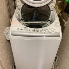 決まりました、TOSHIBA 8キロ洗濯機の画像