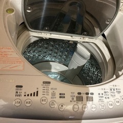 決まりました、TOSHIBA 8キロ洗濯機の画像