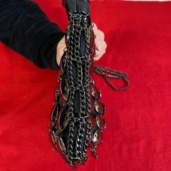 バッグ　おしゃれ　スパンコール　moussyの画像