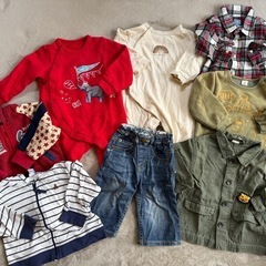 ベビー服　80サイズ　まとめ売りの画像