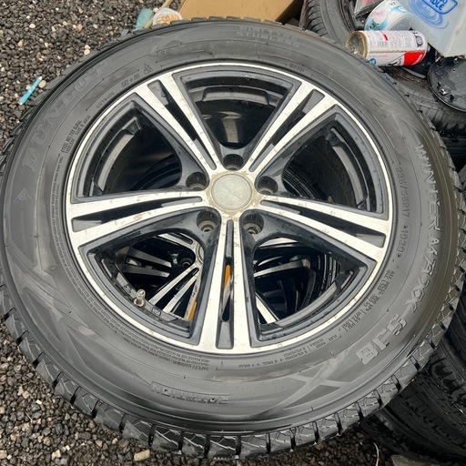 225/65R17スタッドレスタイヤアルミ付き