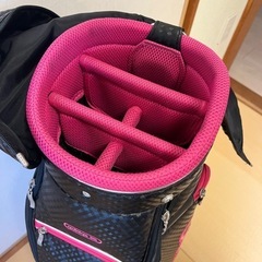 キャディバック　レディース　adidas ゴルフの画像