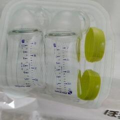 【値下げ】リッチェル　電子レンジ　1つは新品未使用　消毒の画像