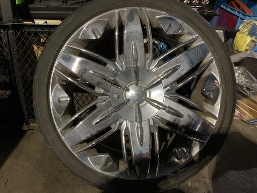 20インチアルミホイールセットドルチェメッキ