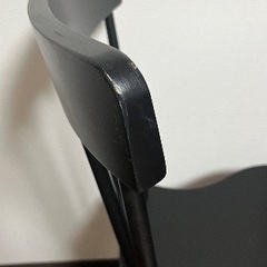 2脚セット IKEA 1人掛けチェア NORRARYD ノッラリード 幅47cm ブラック ダイニングチェア 椅子 いす イス チェア の画像