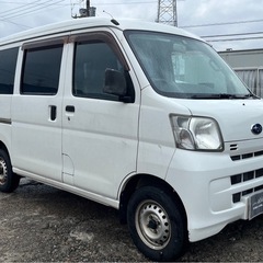 【支払総額15.8万円】h26年式サンバーバン（ハイゼット）車検令和9年1月4WD おまけ付き！オルタ交換済み！激安軽バン♩の画像