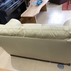 商談中　2人掛けソファー　　　　ベージュ の画像