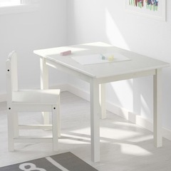 【受渡予定者決定】IKEA キッズテーブル＆チェア