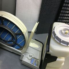 A3101　SHARP　シャープ　加湿空気清浄機　KC-500Y5-B　2012年　未使用フィルターあり　プラズマクラスターの画像